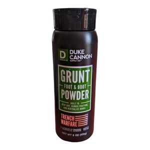 Duke‎ Cannon Grunt Foot & Boot Powder 6 oz Discontinued Menthol Eucalyptus Dry
